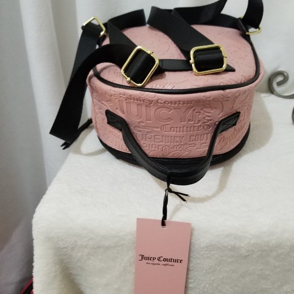 Juicy Couture Backpack Pink Black Brand New with Tags main image 8